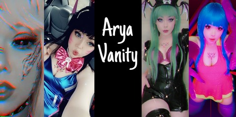 Header of arya.vanity