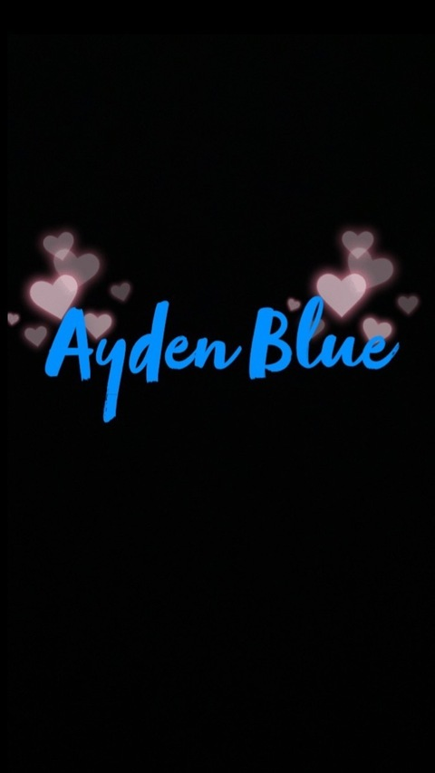 Header of aydenblue