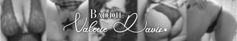 Header of baddievaleriedavis