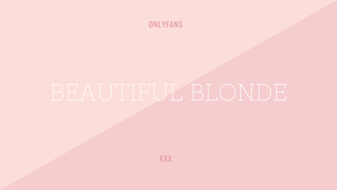 Header of beautifulblondedk