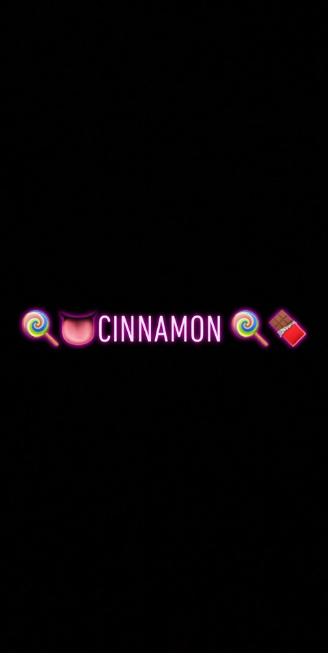 Header of cinnamonxo