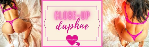 Header of closeupdaphne