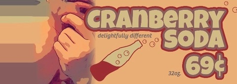 Header of cranberrysoda