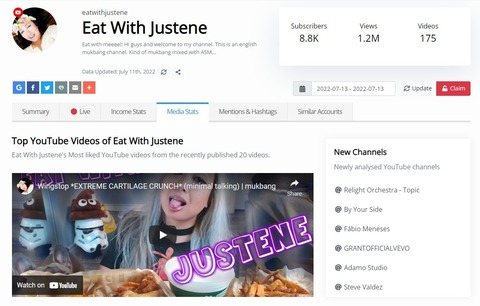 Header of eatwithjustene