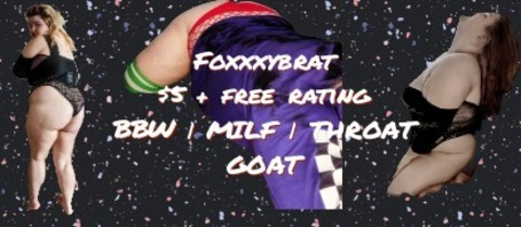 Header of foxxxybrat