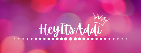 Header of heyitsaddi