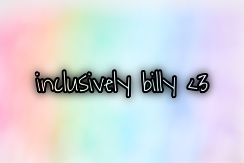 Header of inclusively_billy