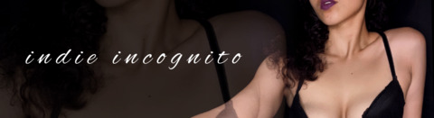 Header of indieincognito