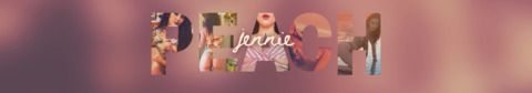 Header of jenniethepeach