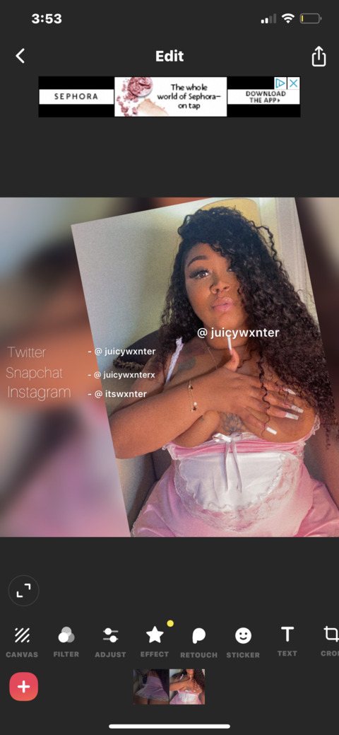 Header of juicywxnter