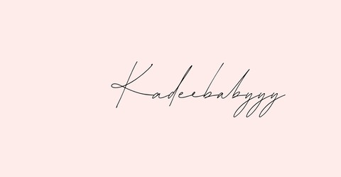 Header of kadeebabyy