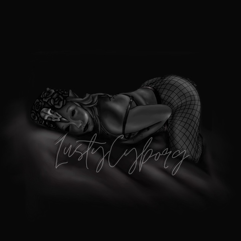 lustycyborg header picture leakfans.com