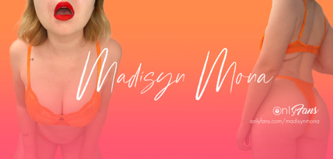 Header of madisynmona