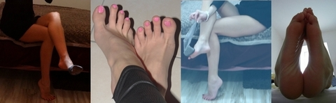 Header of madmoisellerosefeet