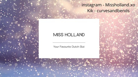 missholland2022 header picture leakfans.com