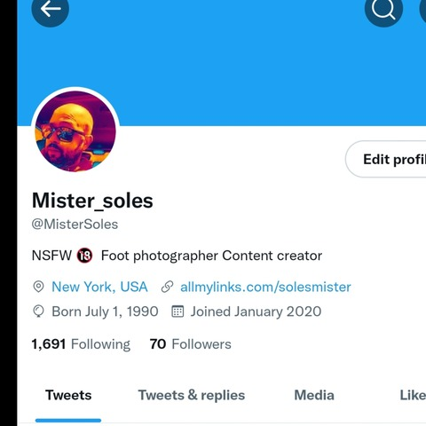 Header of mistersoles