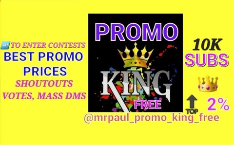 Header of mrpaul_promo_king_free