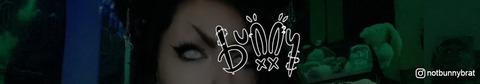 notbunnybrat header picture leakfans.com