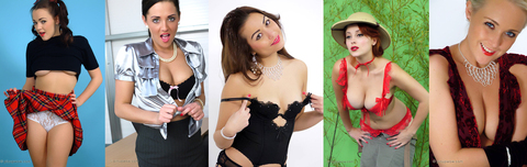 pinupwow header picture leakfans.com