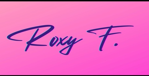 roxyfoxxyfree header picture leakfans.com