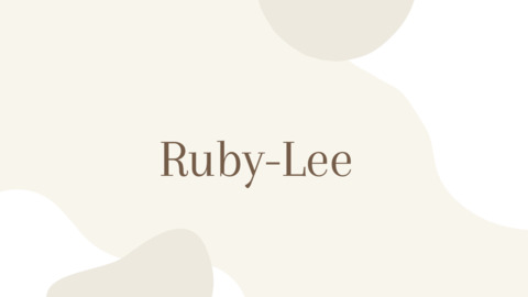 Header of rubyylee