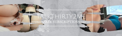 Header of talkthirty2me