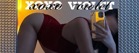 Header of xoxovioletofficial